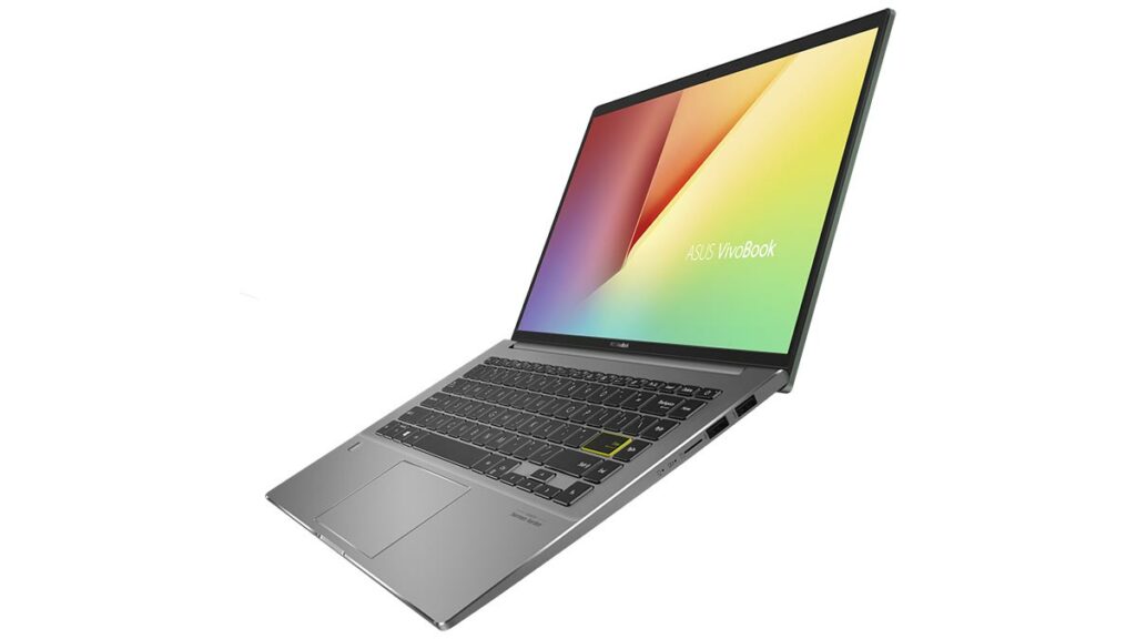 Imagem do VivoBook S14, notebook da ASUS apresentado na CES 2021