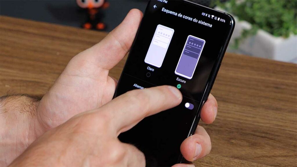 Imagem mostrando como personalizar o ZenFone